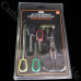 NGT 6pc Soft Grip Tool Set - 4 Needles, Braid Scissors and Knot Puller